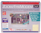 Zoom 29190000L 56K/14.4K V90 K56 Flex ISA Modem