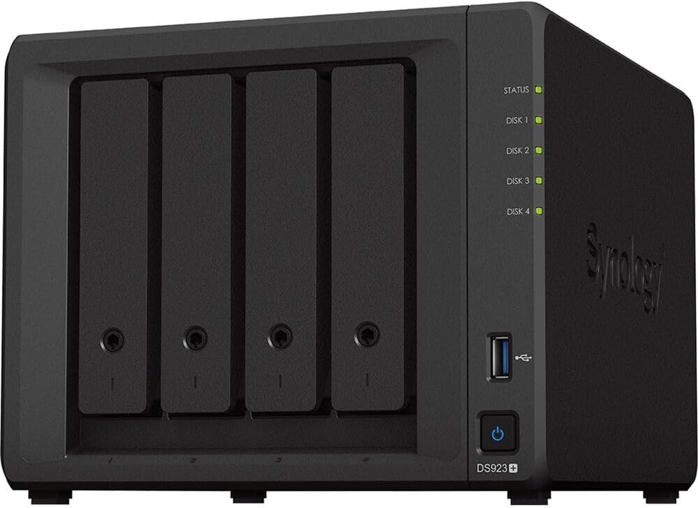 Synology DS923+ NAS Ryzen 32TB HDD 1TB SSD