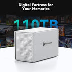 Yottamaster 5-Bay USB 3.0 DAS Enclosure with 512GB SATA SSD