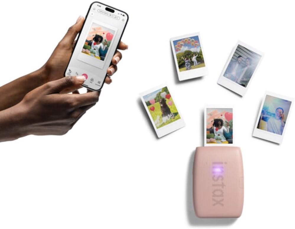 Fujifilm INSTAX Mini Link 3 Rose Pink Printer Bundle