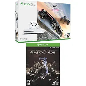 Microsoft Xbox One S: 1TB Console, Forza + Shadow of War Bundle