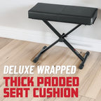 Gator Cases GFW-KEY-BNCH-1 Adjustable Keyboard Bench