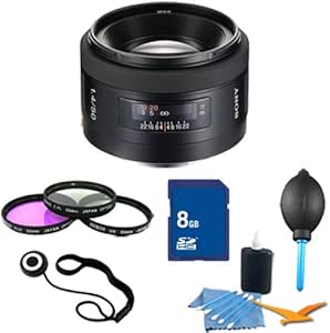 Sony SAL50F14 50mm f/1.4 Lens Essentials Kit