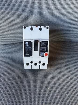 GE TEYD3125B: 125A 480V Circuit Breaker