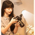 BFKRYP Mini Clip-On Portable LED Selfie Fill Light