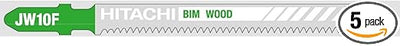 Hitachi Stichsägeblatt JW10F Jigsaw Blades - 5 Pack