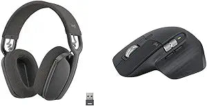 Logitech Zone Vibe 125 MX Master 3S Wireless Combo