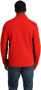 Spyder Bandit Hybrid Full Zip Mid Layer Jacket