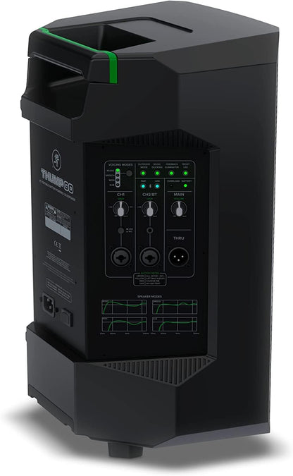 Mackie THUMPGOPK1 Thump GO 8" Battery-Powered Loudspeaker Mic Bundle