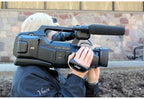 JVC GY-HM70U HD Shoulder Camcorder Bundle - 32GB, Case