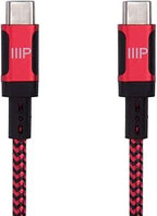 Monoprice 138866 USB-C to USB-C 2.0 100W Cable Red