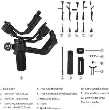FeiyuTech Feiyu F2C-C SCORP-C Camera Gimbal Stabilizer