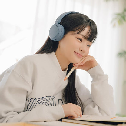 Sony WH-CH520 LZ Blue Wireless Bluetooth On-Ear Headphones