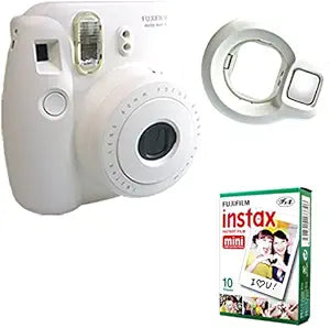 Fujifilm Instax Mini 8 Instant Camera Kit - White