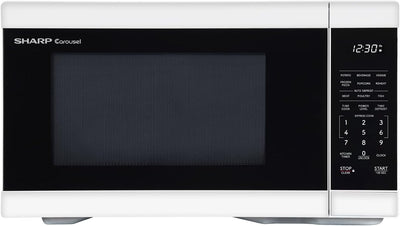 Sharp SMC1161KW 1.1 CuFt 1000W Countertop Microwave
