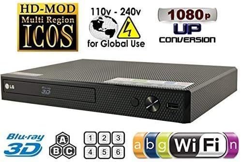 LG BPM-35 Region Free Blu-ray Player with HDMI Cable