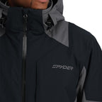 Spyder Contact Men's Insulated Hooded Ski Jacket