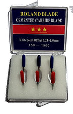 Roland 456 6-Pack Carbide Blade Set 45/60 Degree