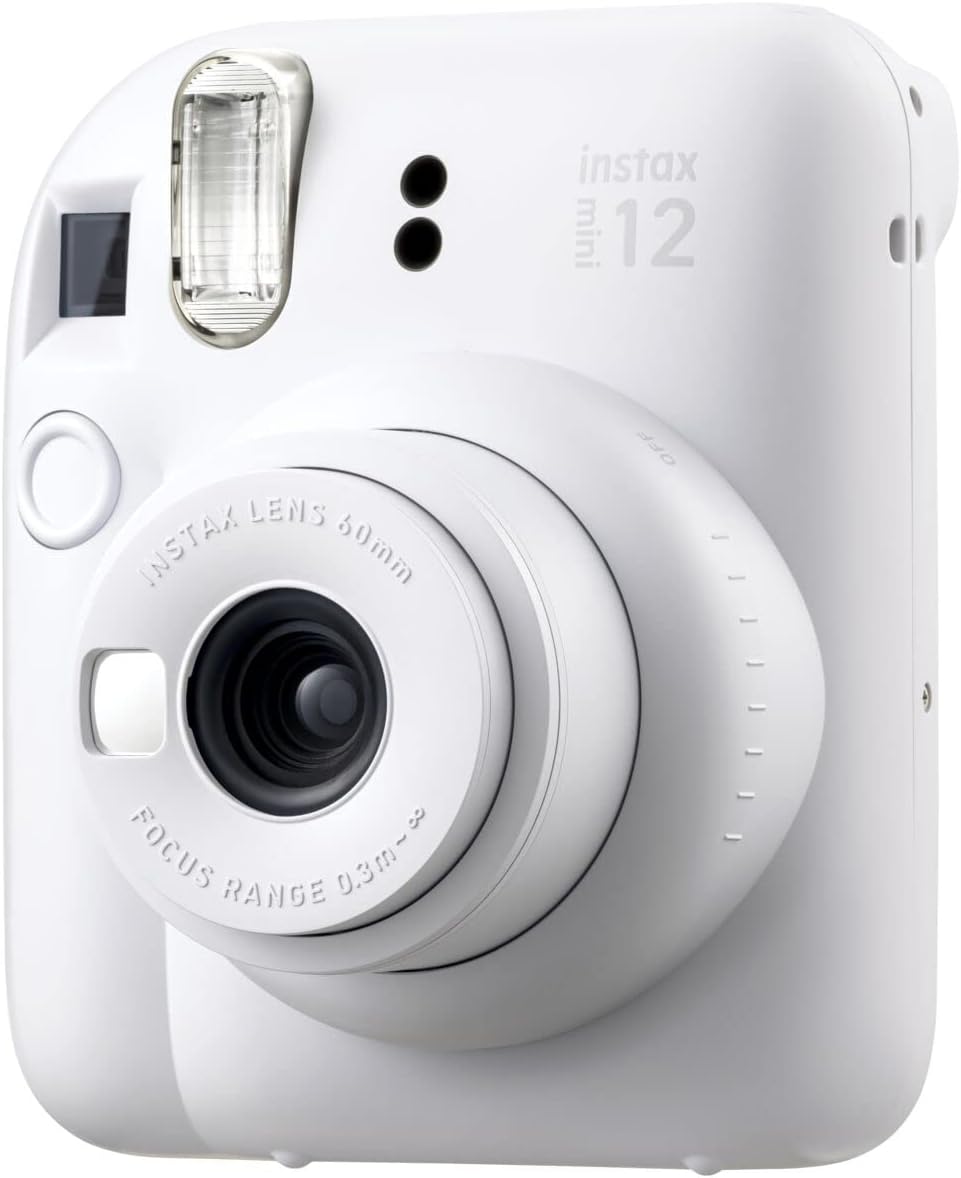 Fujifilm Instax Mini 12 Clay White Instant Camera