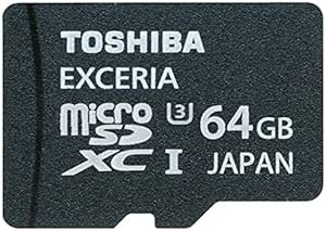 Toshiba SD-CX64UHS1(6 Exceria 64GB MicroSDXC UHS-I Memory Card — main product image
