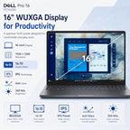 Dell Pro 16 Business Laptop with Intel Core 5 and Windows 11 Pro