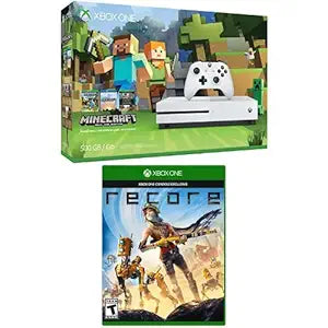 Microsoft Xbox One S 500GB Minecraft ReCore Bundle