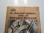 Yamaha 1976 1979 XS360 XS400 Service Repair Manual