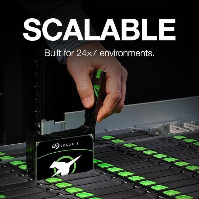 Seagate Exos ST24000NM000C 24TB 7.2K SATA Enterprise HDD