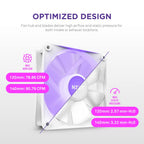 NZXT RF-C12TF-W1 F120 RGB Core Triple Fan Pack - White