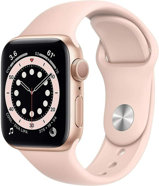 Apple Watch Series 6 (GPS + Cellular) 40mm - Gold Aluminum (Renewed)