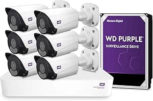 Western Digital ReadyView 4TB Surveillance System 6 Camera Bundle