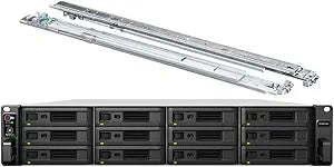 Synology RS3621xs+ 12TB RackStation NAS Server Bundle
