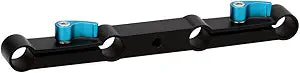 Neewer 10082815@@##1 15mm Rod Rail System Offset Railblock