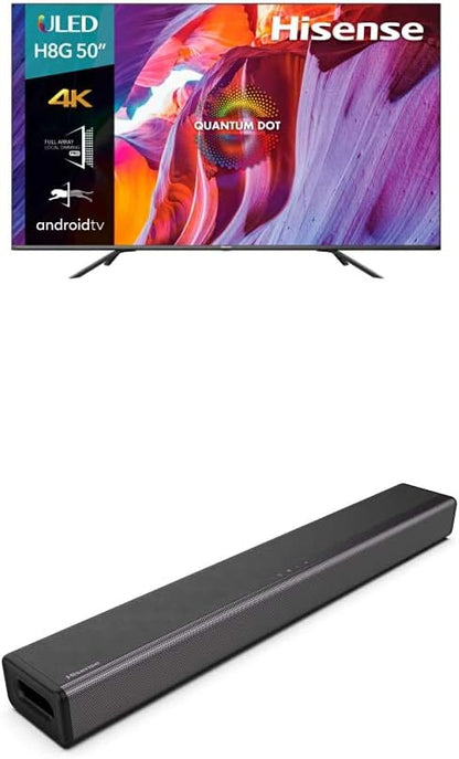 Hisense H8 Quantum 50H8G 50-Inch 4K ULED Android Smart TV