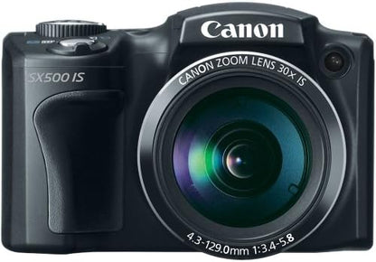 Canon 6353B001 PowerShot SX500 is 16.0 MP Digital Camera 30x Zoom