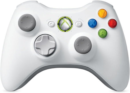 Microsoft X801769-009 Xbox 360 Wireless Controller White Renewed