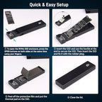 xiaobi M.2 NVMe SSD Enclosure and G9Pro Wireless Mouse Bundle