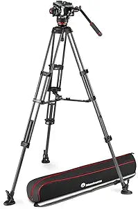 Manfrotto 504X Carbon Fiber Fluid Video Tripod Kit