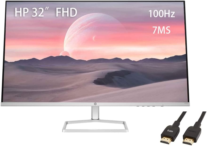 HP 32-Inch FHD VA Panel Monitor 100Hz HDMI