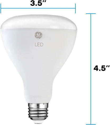 GE Daylight BR30 LED Light Bulb 65W Equivalent (8-Pack)