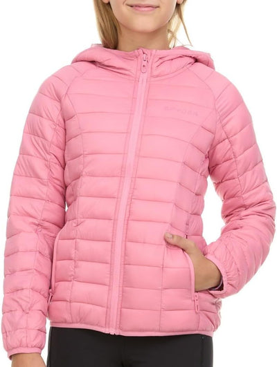 Spyder Girls Puffer Jacket Packable Winter Coat