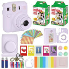 Fujifilm 16806286 Instax Mini 12 Lilac Camera Bundle