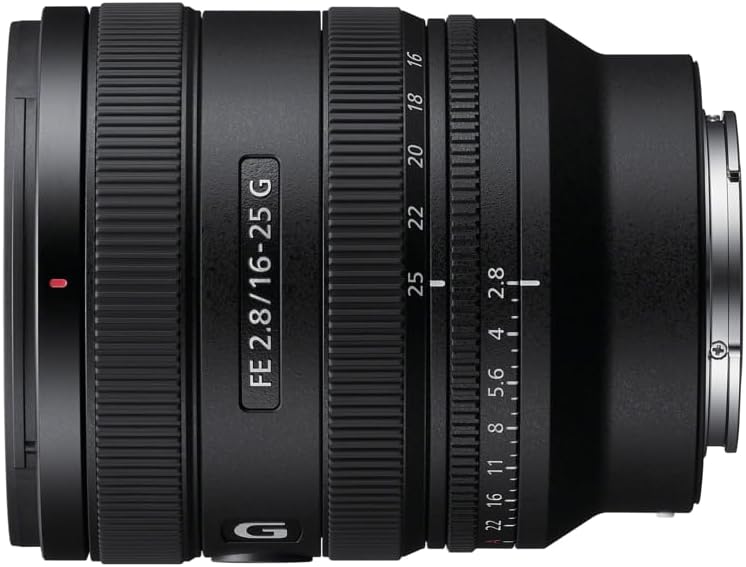 Sony SEL1625G: FE 16-25mm f/2.8 G Wide Zoom Lens