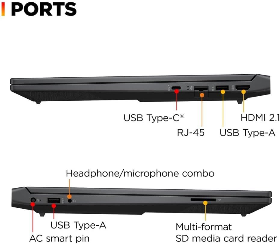 HP HP Victus Gaming Laptop - Ryzen 5, 16GB, 1TB SSD, RX 6550M