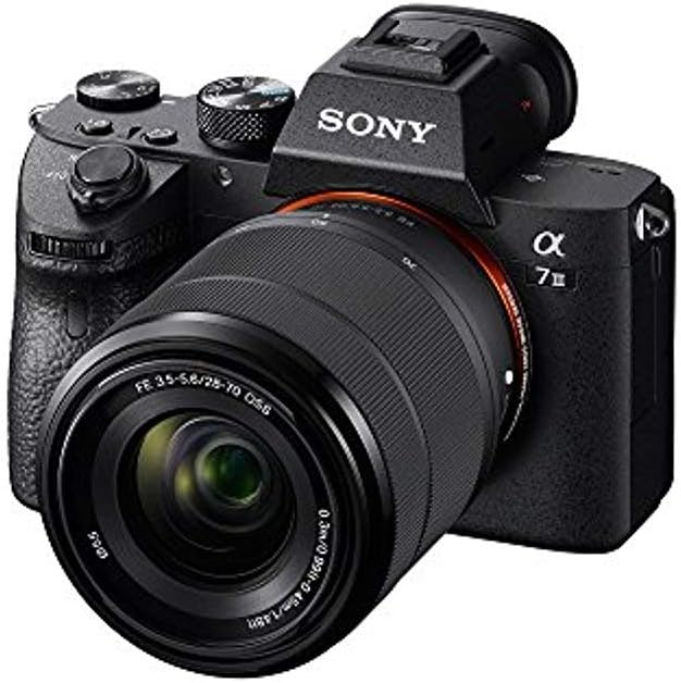 Sony ILCE7M3K/B Alpha a7 III Mirrorless Camera 28-70mm Lens — main product image