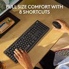 Logitech MK295 Wireless Keyboard and Mouse Combo (Renewed)