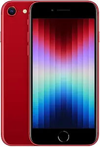 Apple iPhone SE (3rd Gen) 64GB RED - Verizon (Renewed)