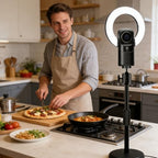 Milue 2160P USB Webcam with Fill Light and Remote