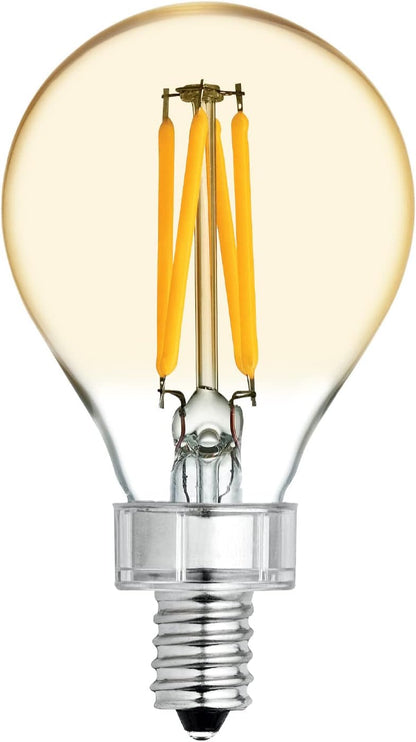 GE 36555 Vintage LED Edison A15 Bulb 2-Pack