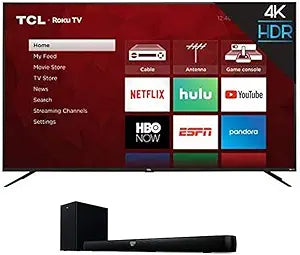 TCL 75S425 75-Inch 4K TV & Alto 7+ Soundbar